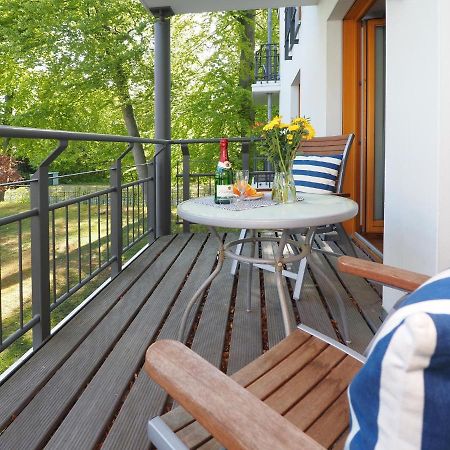 Kaiservillen Heringsdorf - 1-Raum-Ferienwohnung Mit Balkon D113 Eksteriør bilde