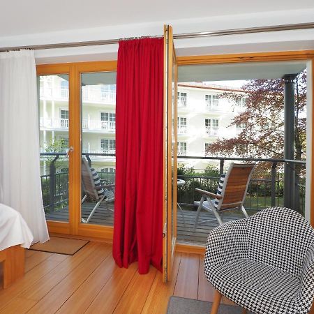 Kaiservillen Heringsdorf - 1-Raum-Ferienwohnung Mit Balkon D113 Eksteriør bilde