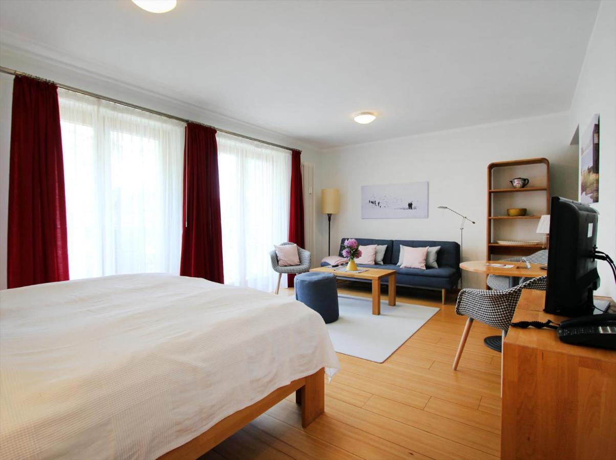 Kaiservillen Heringsdorf - 1-Raum-Ferienwohnung Mit Balkon D113 Eksteriør bilde