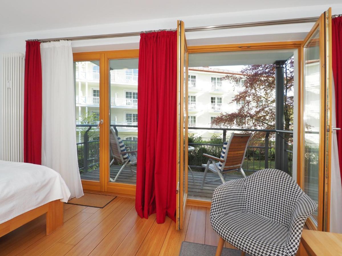 Kaiservillen Heringsdorf - 1-Raum-Ferienwohnung Mit Balkon D113 Eksteriør bilde